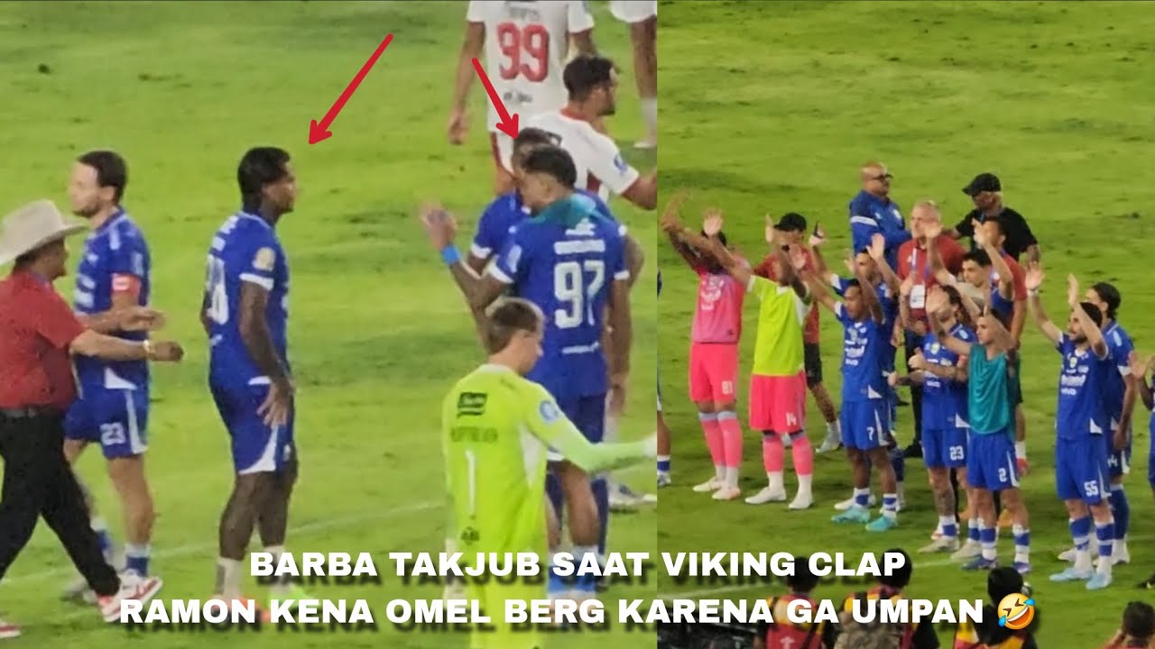 Full after match!! Federico Barba semakin nyaman!! Kemenangan menegangkan PERSIB vs Bali United 3-2