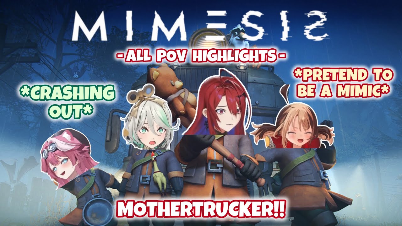 Justice MIMESIS Collab is PURE CHAOS!! With ERB, Gigi, Cecilia & Raora【 HIGHLIGHTS 】| Hololive