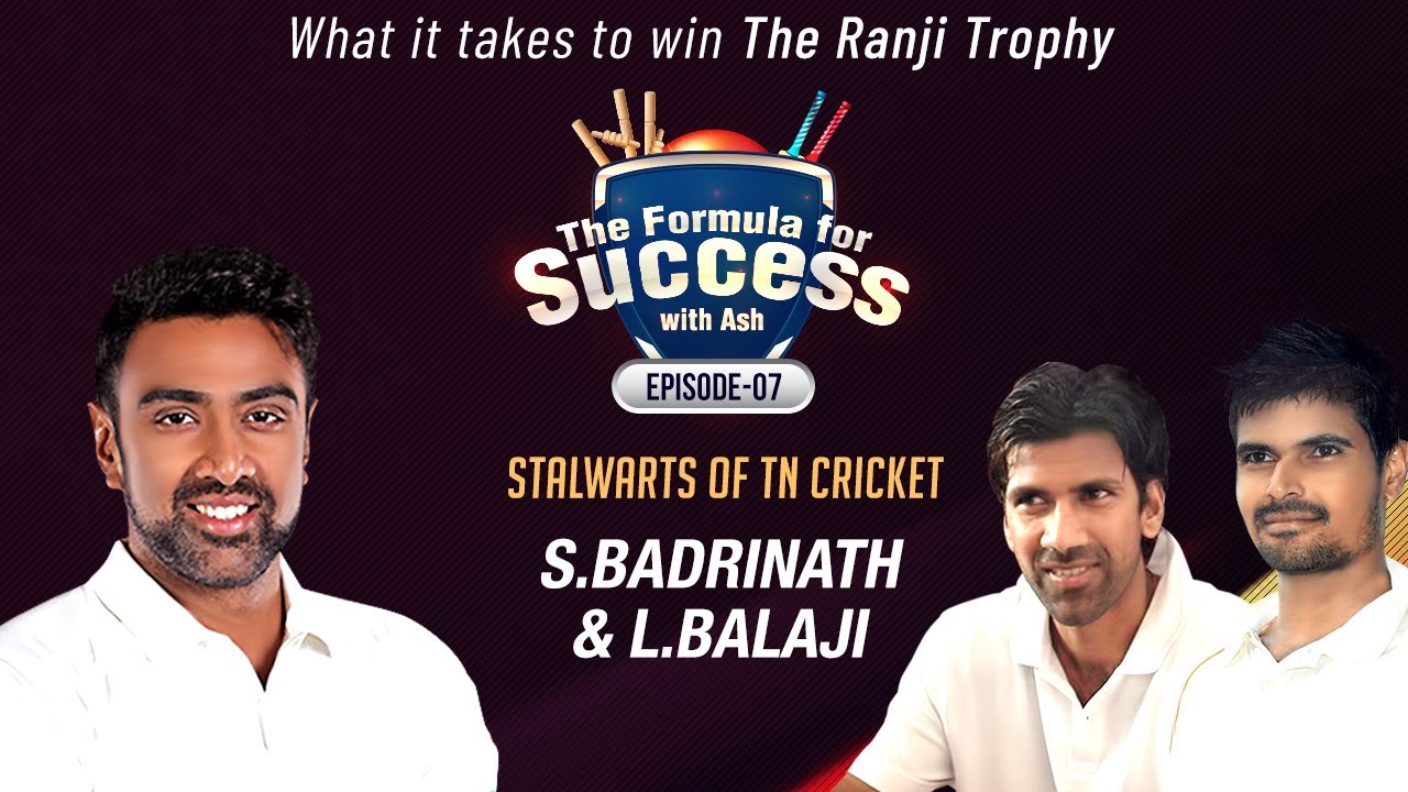Sachin scored a 200 without a single cover drive | Formula for Success | L.Balaji & S.Badrinath | E7