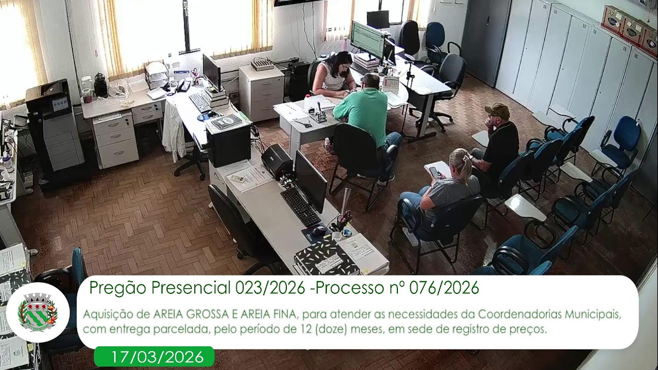 Pregão Presencial 023/2026 - Processo 076/2026