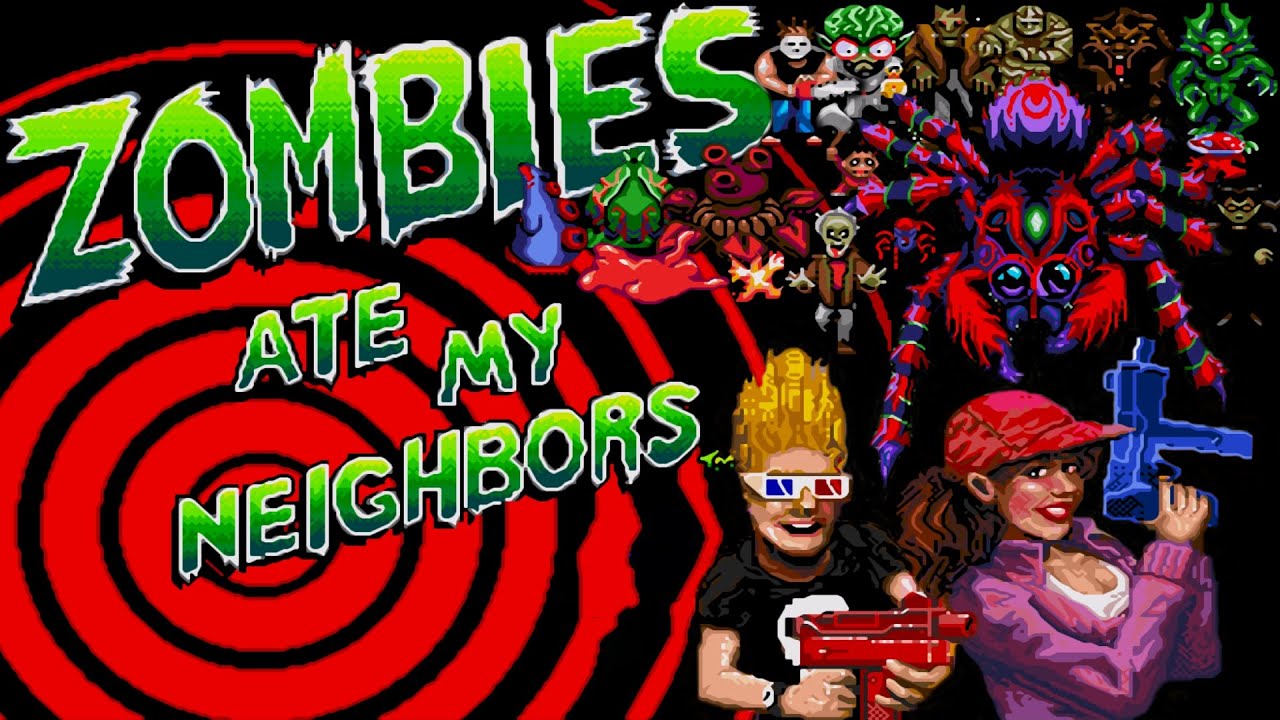 Zombies Ate My Neighbors ● SEGA ● Прохождение (1 игрок)