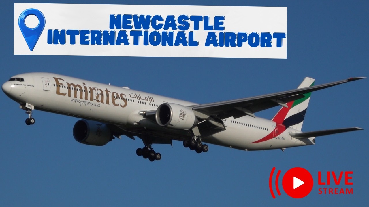 🔴 LIVE | NEWCASTLE AIRPORT UK | Plane Action + Friendly Chat | Sunday 22nd February 2026