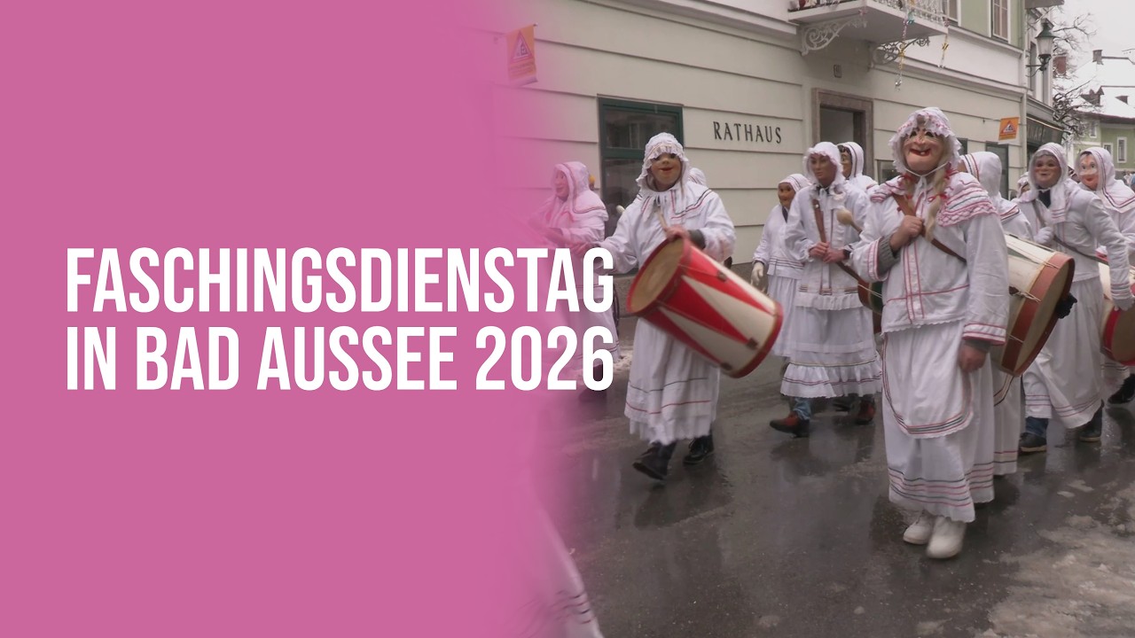 Faschingsdienstag in Bad Aussee 2026