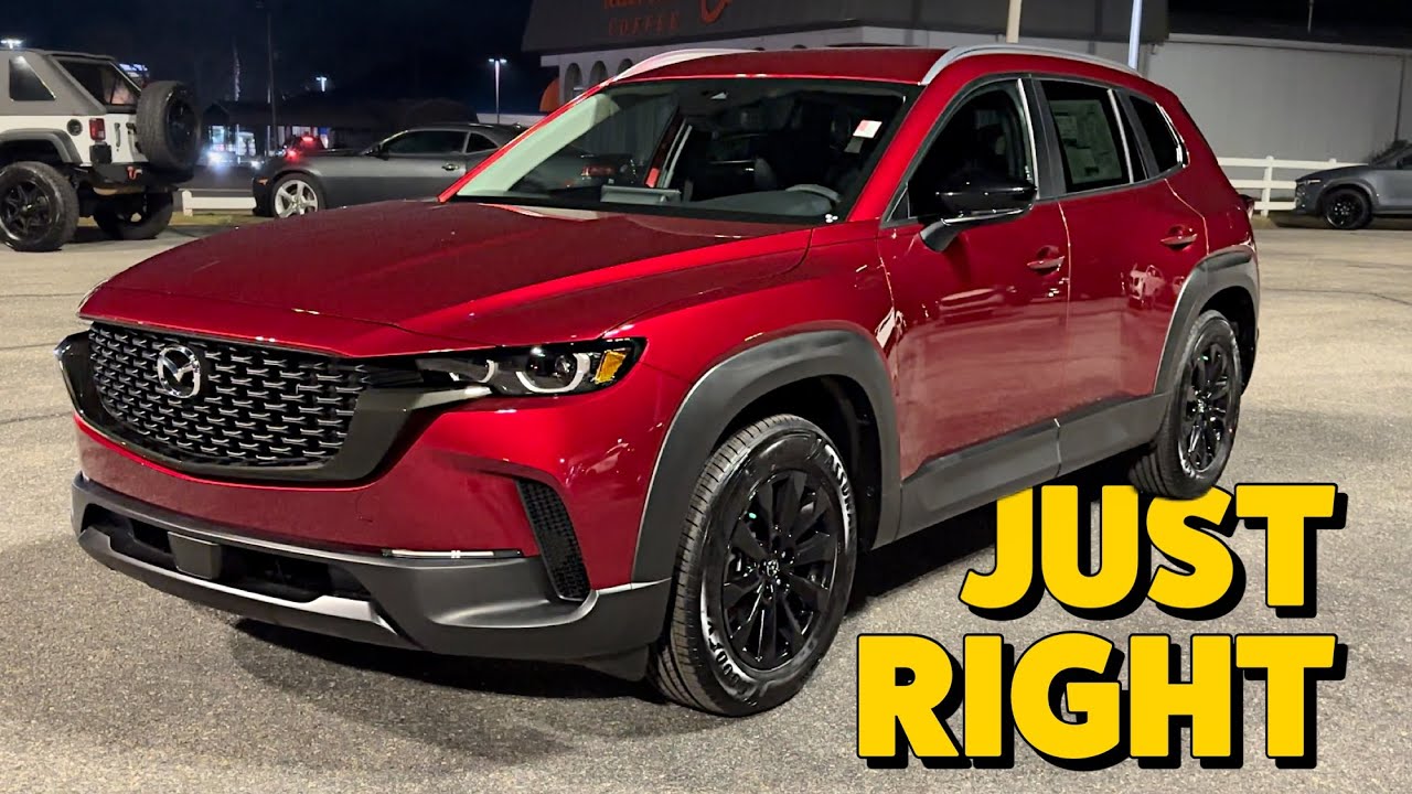 Идеально | Mazda CX-50 2024 года в цвете Soul Red