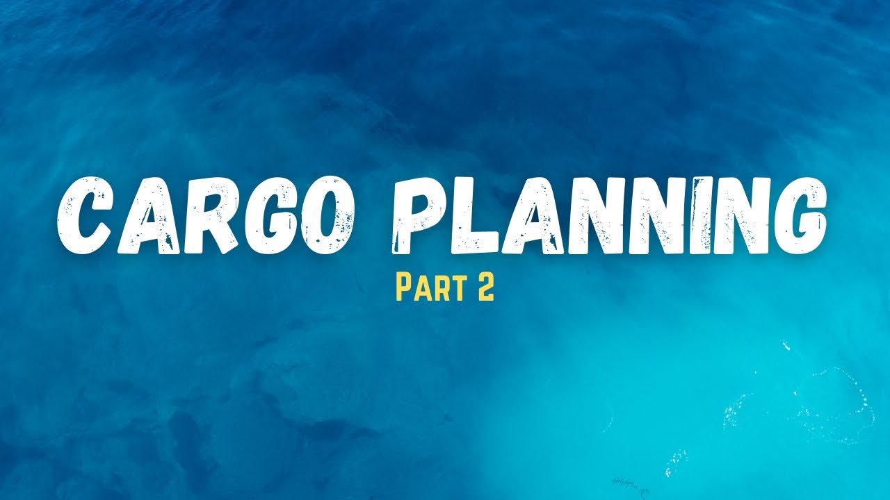 Cargo Planning Part 2|| Do it with me || Maritime Calculation Tutorials