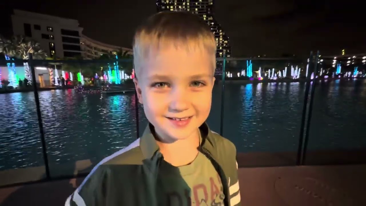 Hard Rock Hotel for a magical Christmas lights show dazzling decorations, and holiday fun all around