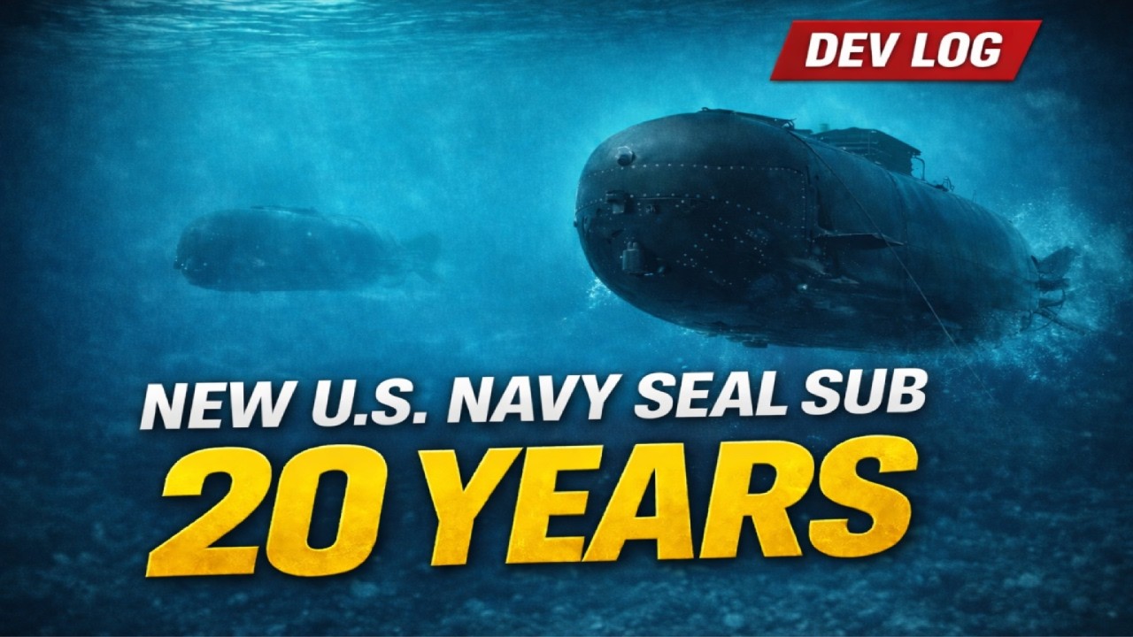 This New Navy SEAL Submersible Took Over 20 Years to Build DCS Explained