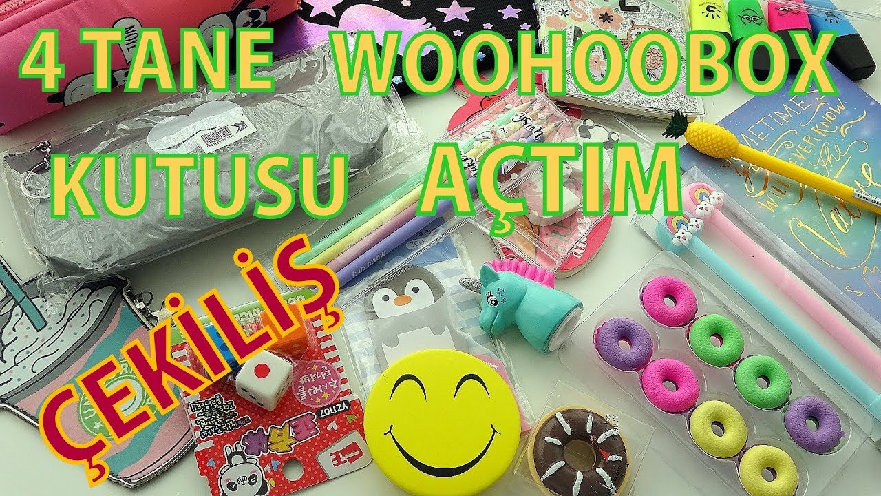 BİRİKMİŞ WOOHOOBOX KUTULARI AÇTIM! - ÇEKİLİŞ ! - Woohoobox Sürpriz Kutu Açılımları