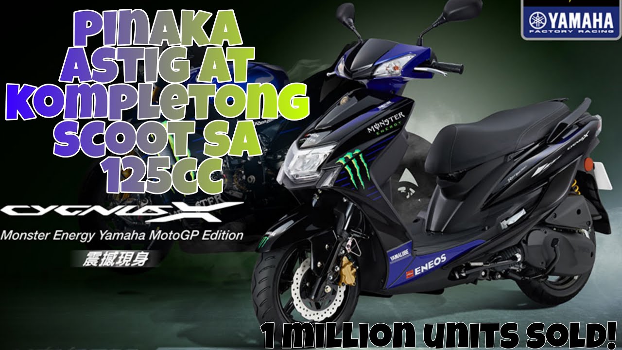 2021 Yamaha CYGNUS GRYPHUS 125cc - ABS  , Pinaka Kompletong Sports Scooter , Liquid Cool at 4 Valves