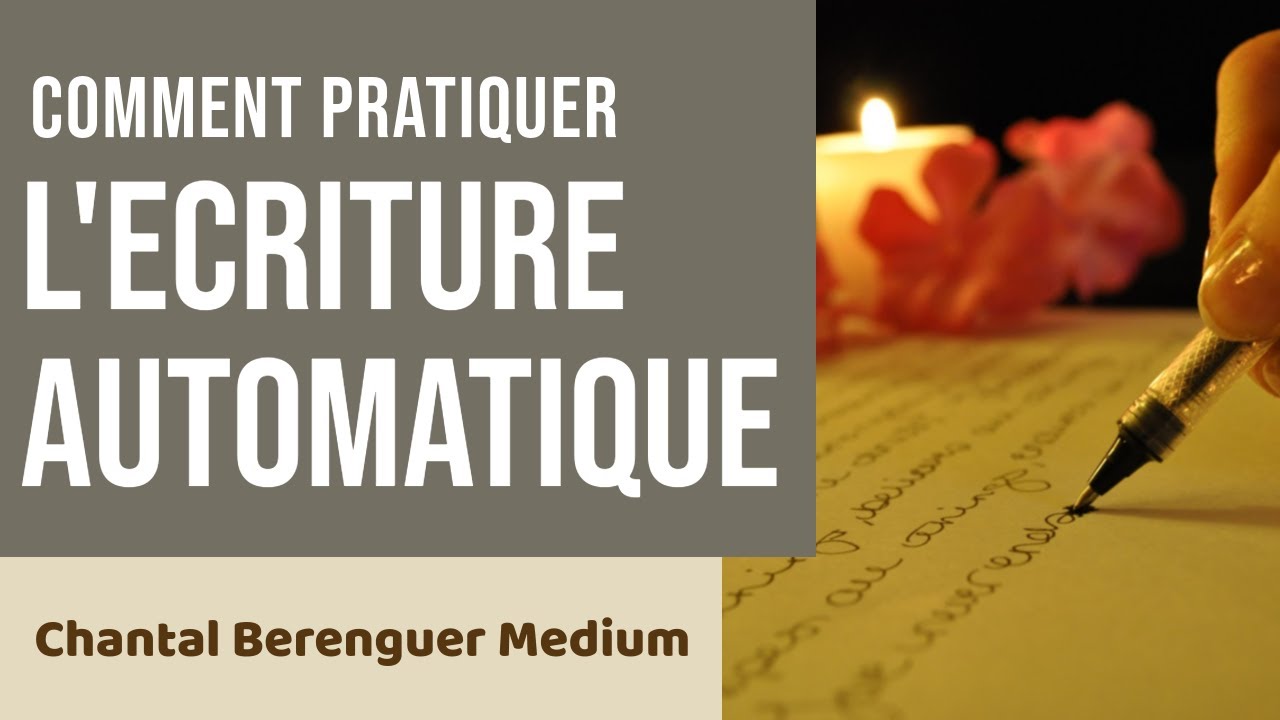COMMENT PRATIQUER L'ECRITURE AUTOMATIQUE DE FACON SECURISEE #Chantalberenguer