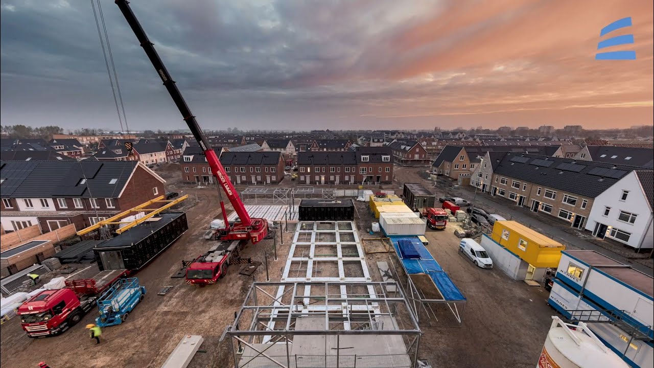 Modulair bouwen in beeld: project Legmeer West in Uithoorn