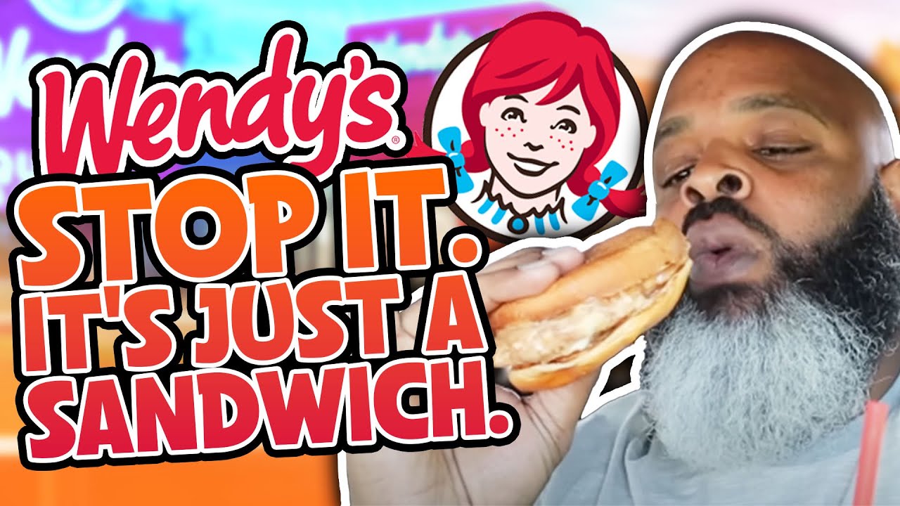 Wendy's NEW DAYM DROPS Hot Mess Chicken Sandwich Review | BETTER THAN CHICK-FIL-A???