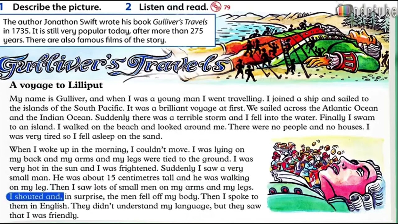 Gulliver's travels ( Family and Friends 4 2nd edition)