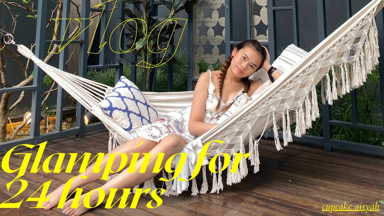WE WENT GLAMPING FOR 24 HOURS!