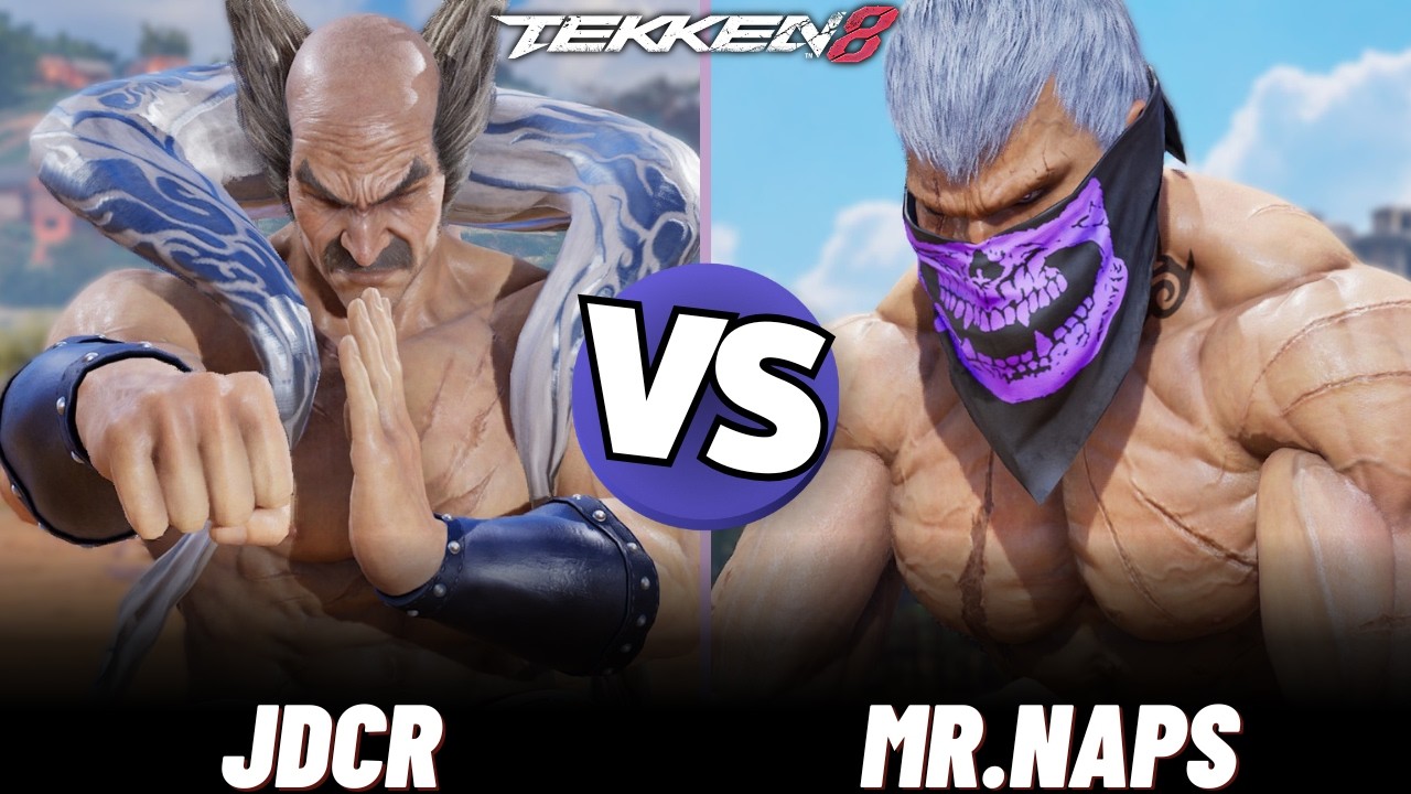 Tekken 8 - Mr.Naps (Bryan) VS JDCR (Heihachi) Player Match