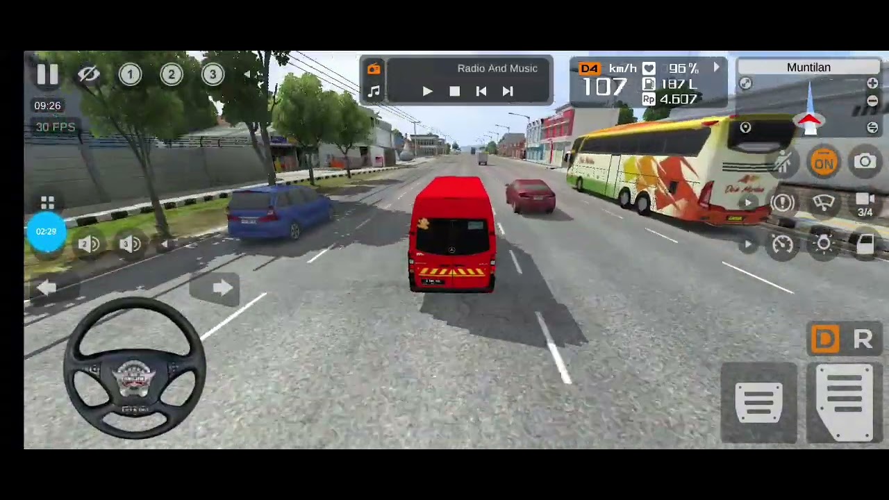  bus simulator indonesia  with Mercedes Sprinter 