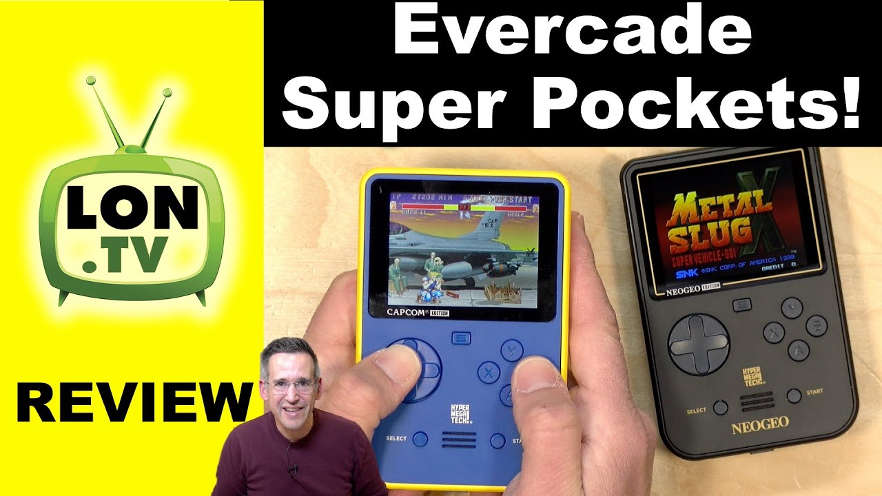 Суперкарманы HyperMegatech Evercade! Обзор Neo Geo и Capcom