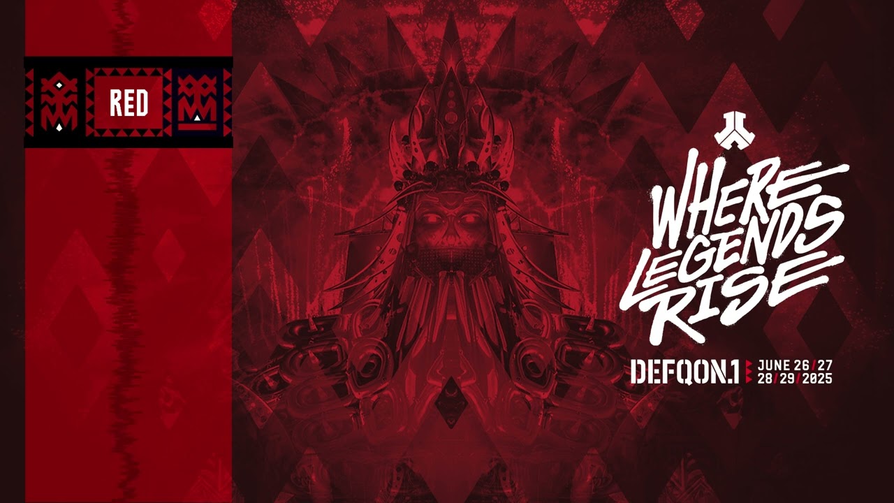 Defqon.1 2025 - The Red Mix (Hardstyle) | Hosted by C-Storm