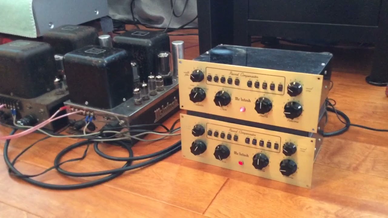 McIntosh MC30 mono amps with C8 mono preamps