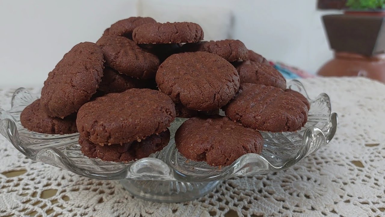 Εύκολα μπισκότα με κακάο - Easy cocoa cookies