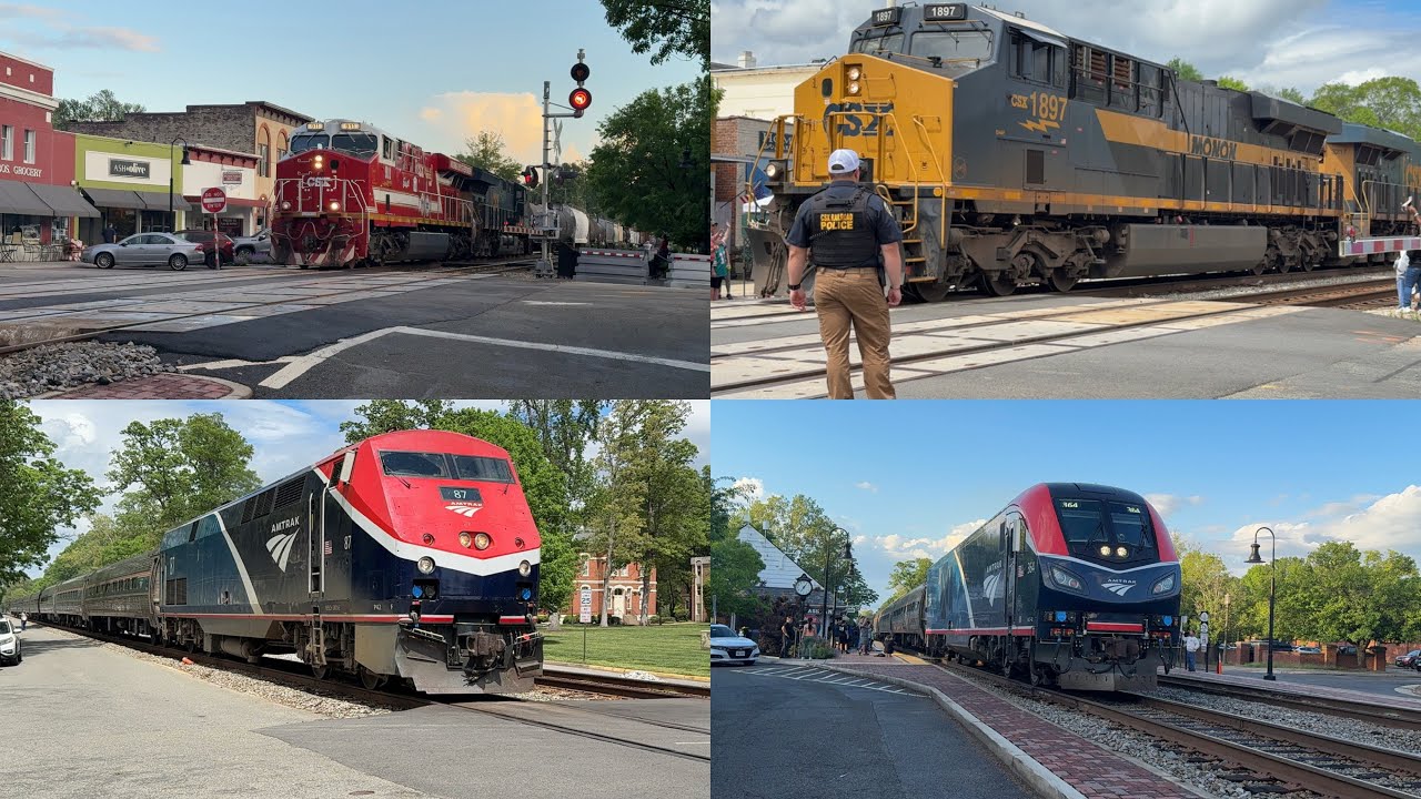 Full video of Ashland Train Day 2025 on 04:26:25 featuring #1897 and CSXT #911