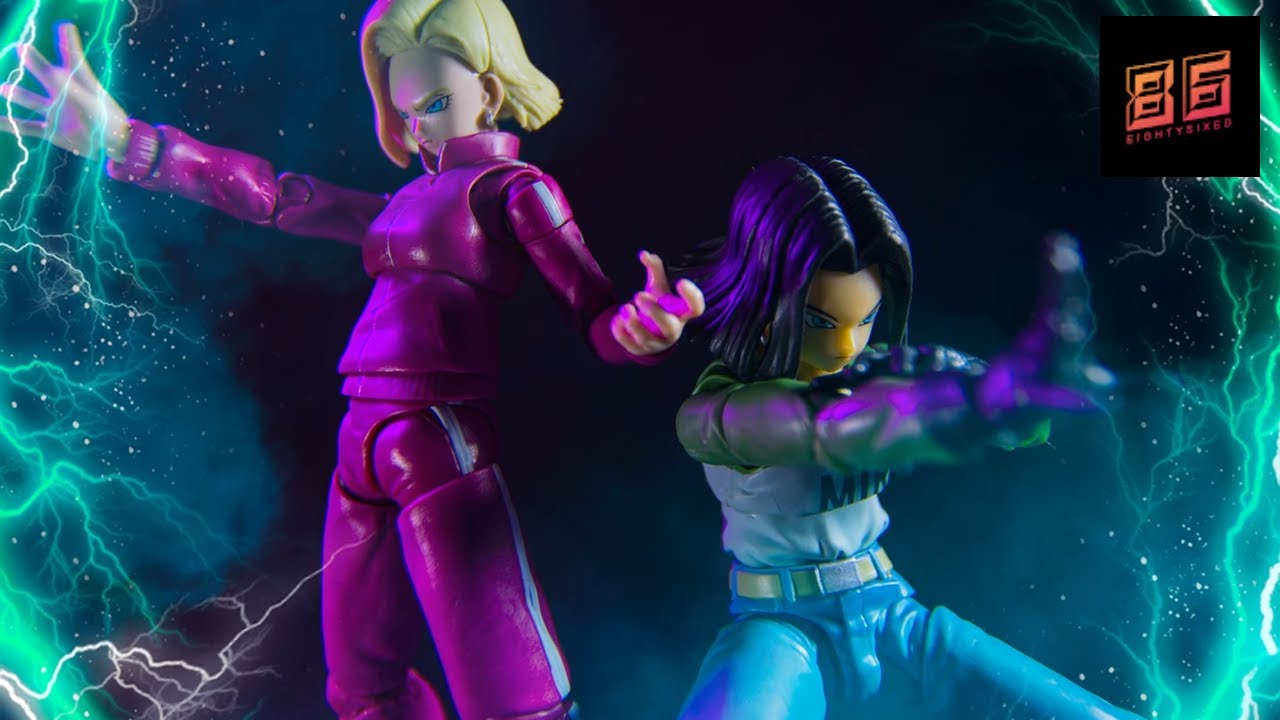S.H.FIGUARTS DRAGON BALL SUPER ANDROID 17 ANDROID 18