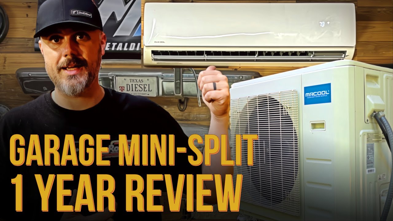 Sweat on Bare Steel: 1 Year Review DIY Mr Cool Mini-Split AC