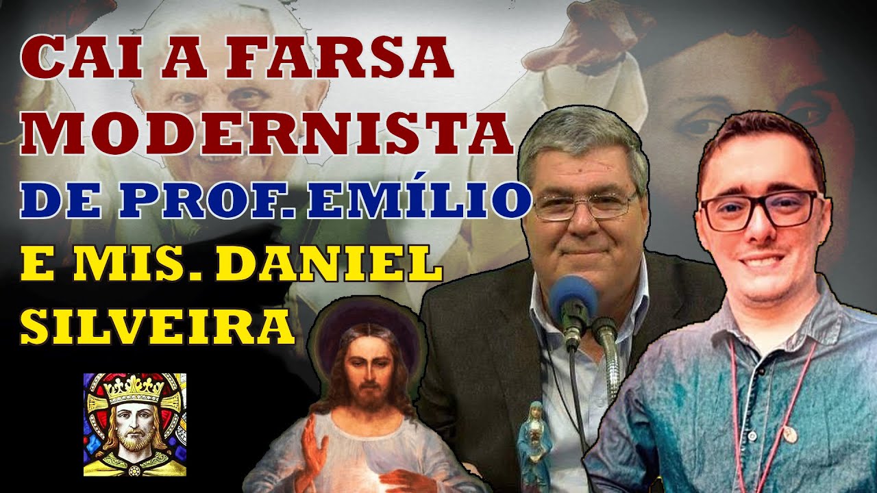 Cai a Farsa Modernista de Professor Emílio e Daniel Silveira