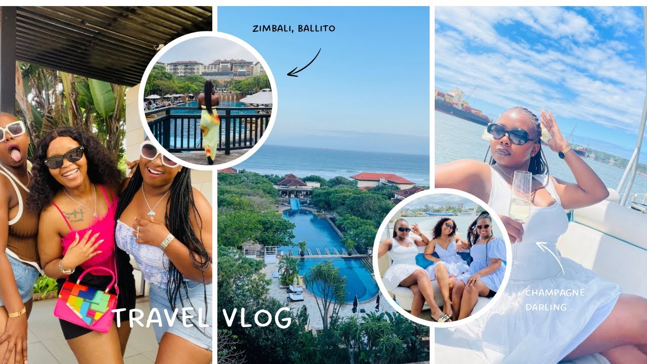 Zimbali Vlog: Girls Trip | Zimbali Suites | Boat Cruise | Dinner |bonding session with my girls 