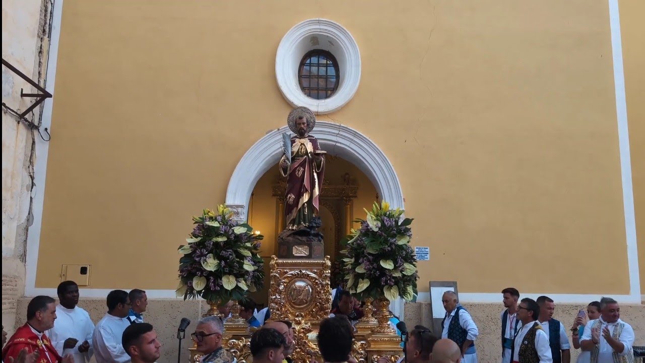 Cieza(Murcia) Traslado de San Bartolomé.Patrón de Cieza.