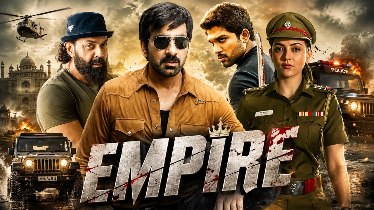 EMPIRE New Released South Indian Full Hindi Dubbed Movie 2026 | Ravi Teja Full Action Movie 2026