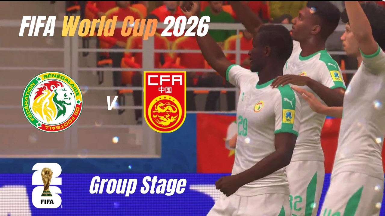 Coupe du Monde 2026 : Sénégal v RP Chine / Groupe F - J3