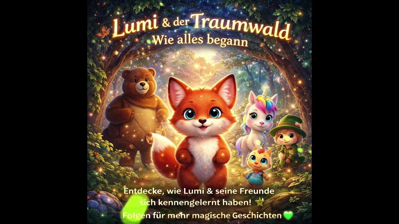 🌙 Einschlafgeschichten für Kinder – eine magische Reise in den Traumwald