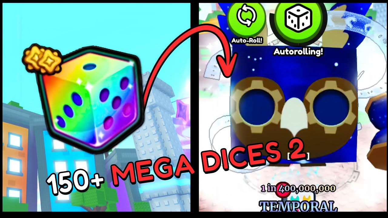 Spending all my mega lucky dice || 🎲 and got my best pet