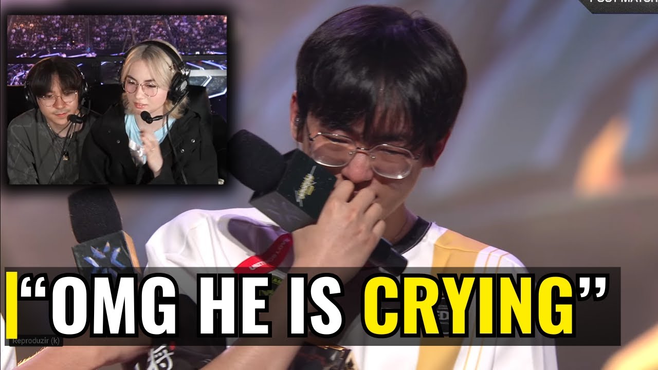 🚨TenZ & Kyedae Reacts EDG Smoggy Cry After Win Champs