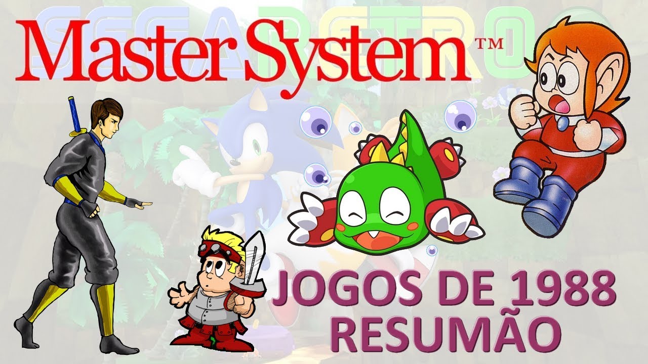 Master System - Jogos de 88 - Resumão