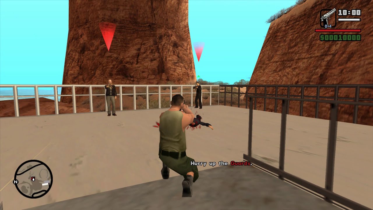 GTA San Andreas - DYOM Mission #63 - Bone County Raid!!
