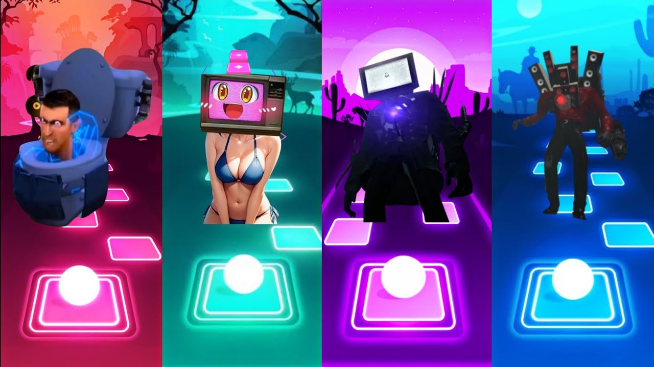 Skibidi Toilet vs TV Woman vs TV Man vs Speakerman 