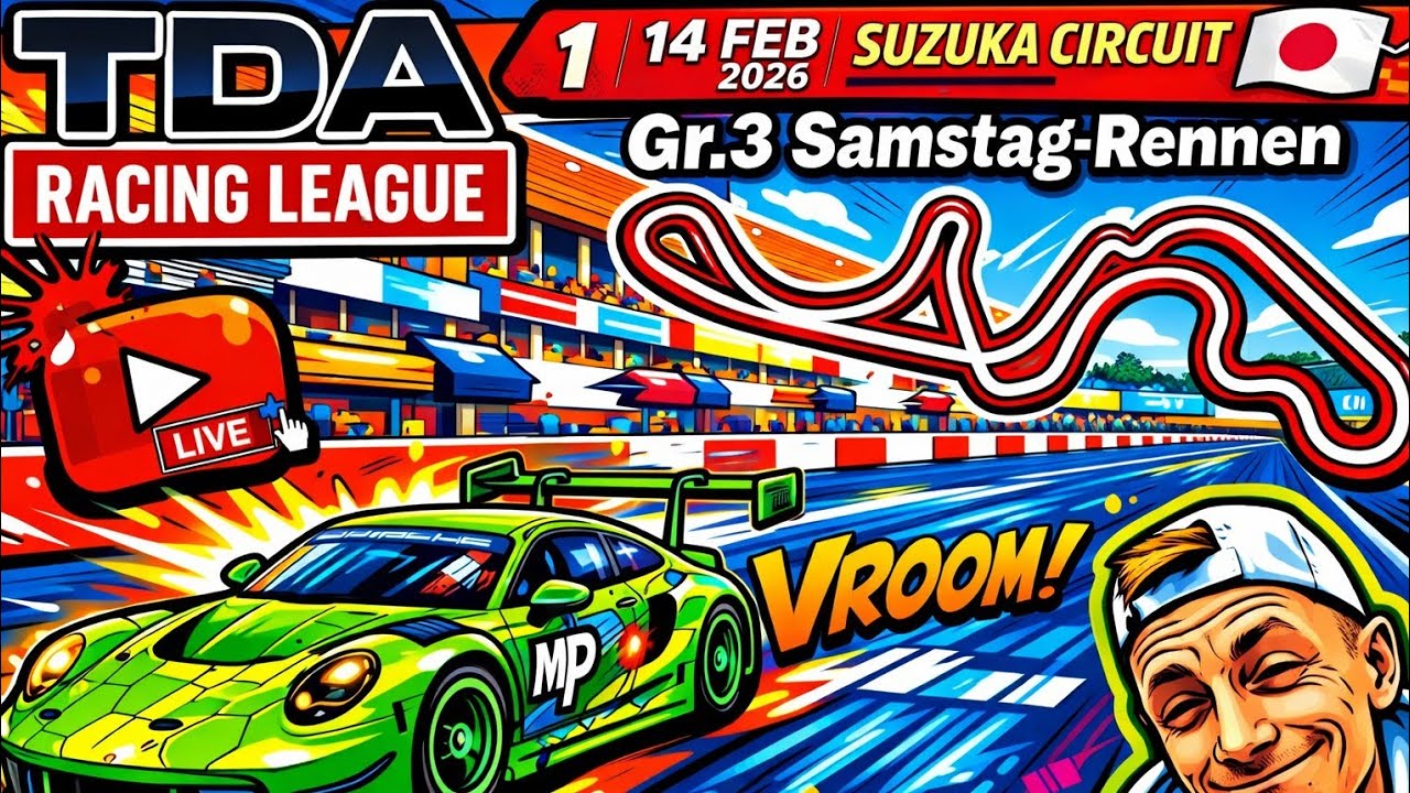 🔴Renntag #001 Suzuka / TDA Racing Liga🫡 Samstag Rennen! Live !