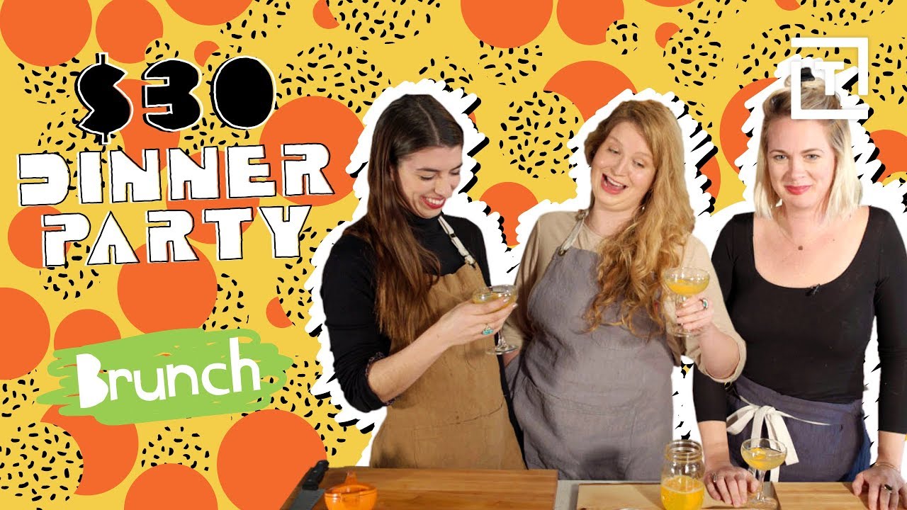 Homemade Brunch Menu for Dinner || $30 Dinner Party