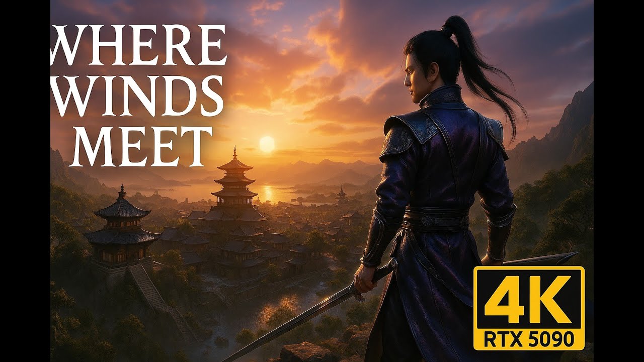Where Winds Meet | 4K Ultra Gameplay (No Commentary) | RTX 5090 Laptop | First Hour