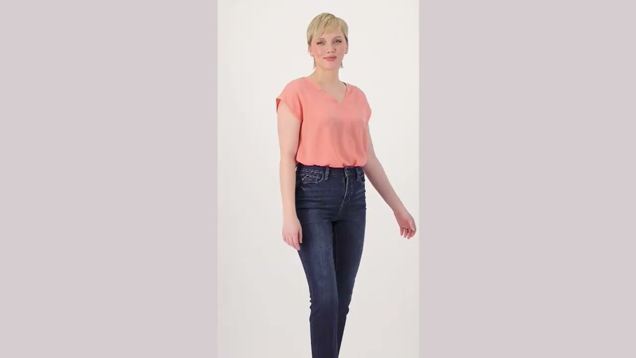 Laurie Felt Daisy Denim Slim Jean w/ Raw Hem on QVC