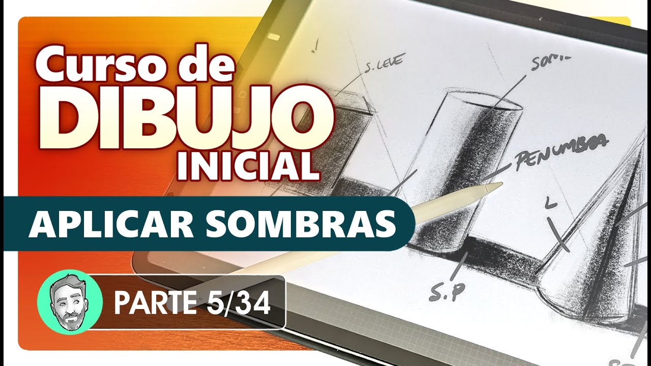 Curso de Dibujo Inicial | 5. Sombrear formas básicas