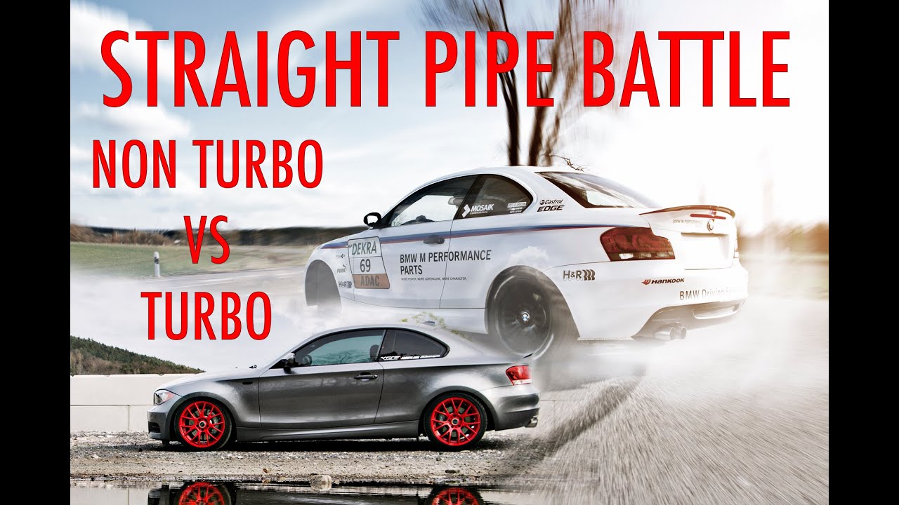 1 Series Straight Pipe Battle 125i vs 135i - FILE404.NET