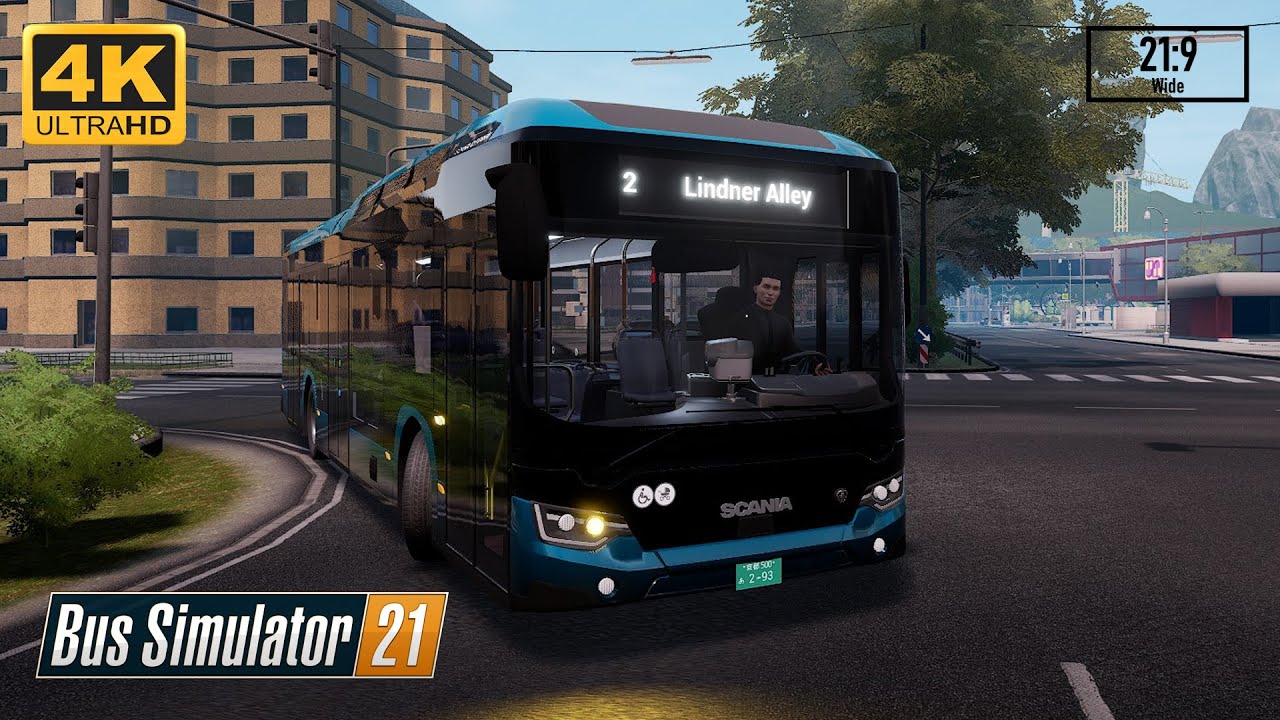 Bus Simulator 21 - Scania Citywide LF 12m Electric - Seaside Valley | Logitech G29