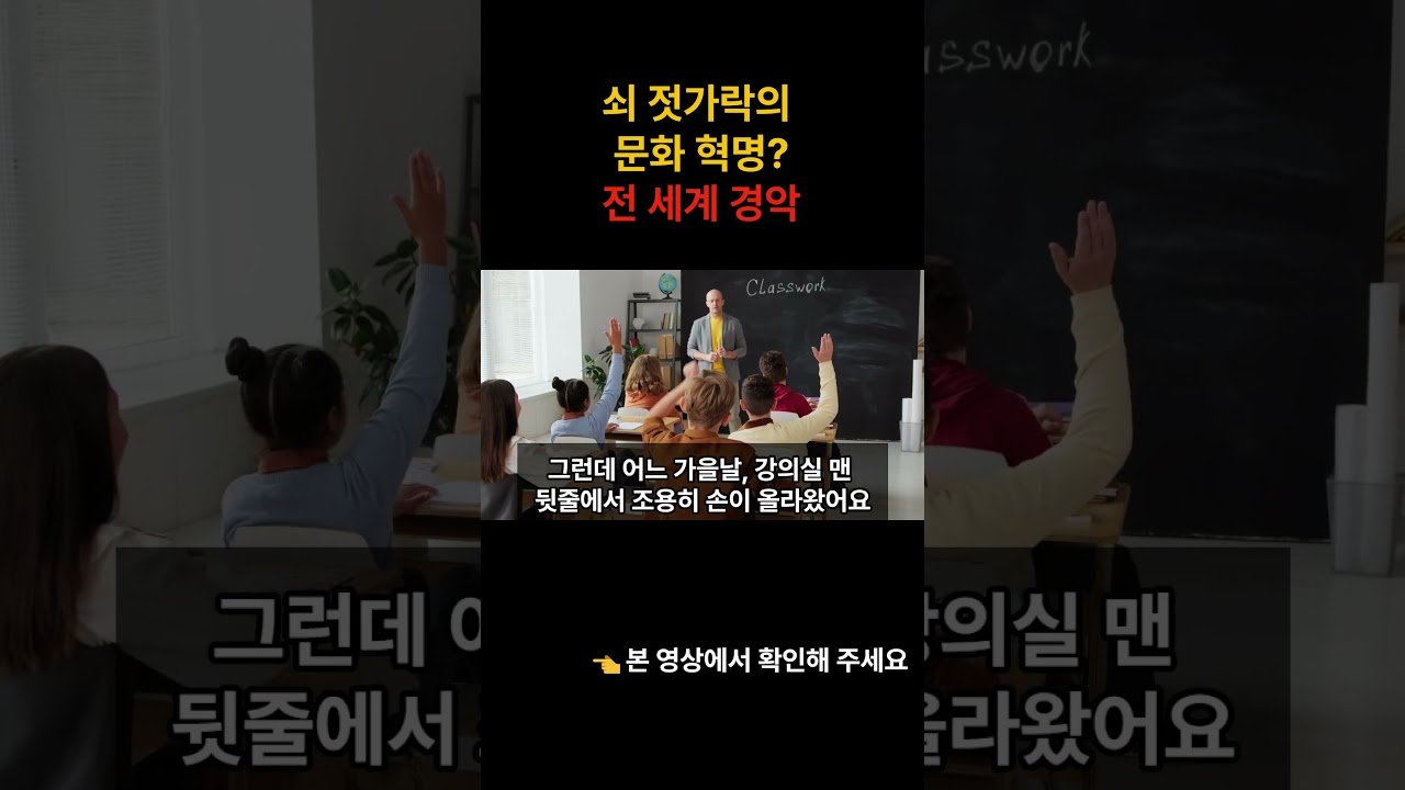 전세계가 놀란 한국 젓가락의 진실 #해외반응 #한국 #해외감동