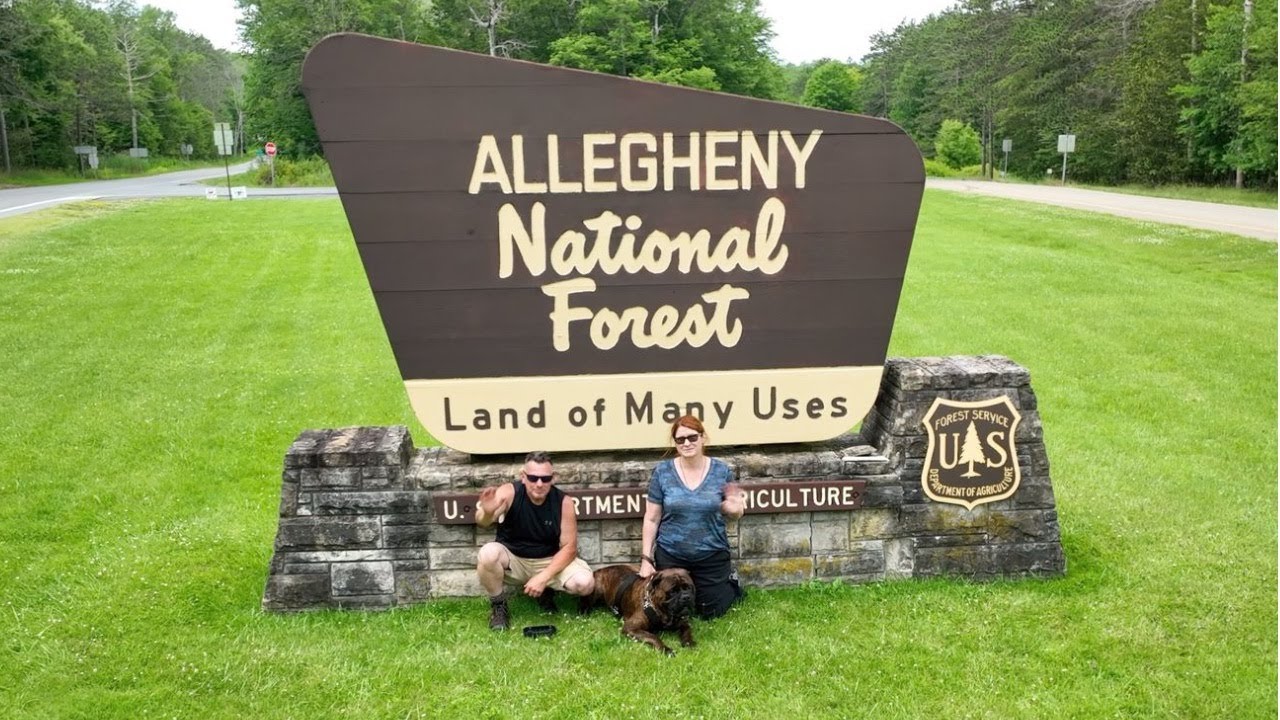 Loleta Campground in The Allegheny National Forest.
