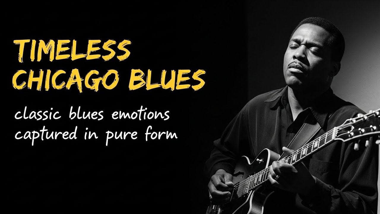 Jimi Hendrix, Eric Clapton, SRV Inspired Hypnotic Soul Blues Rock Dark Night Flow