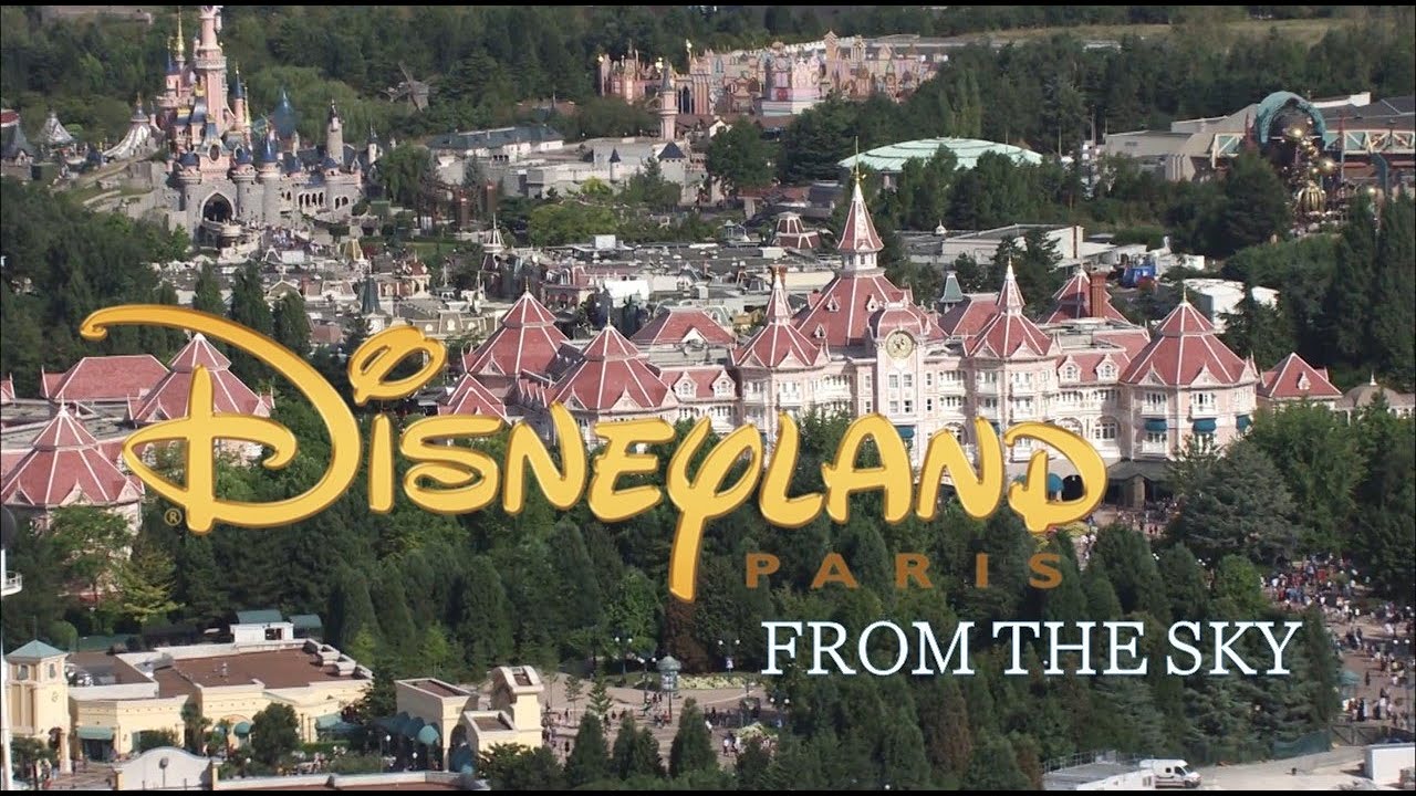 Full Disneyland Paris Tour | From The Sky! | 1080p