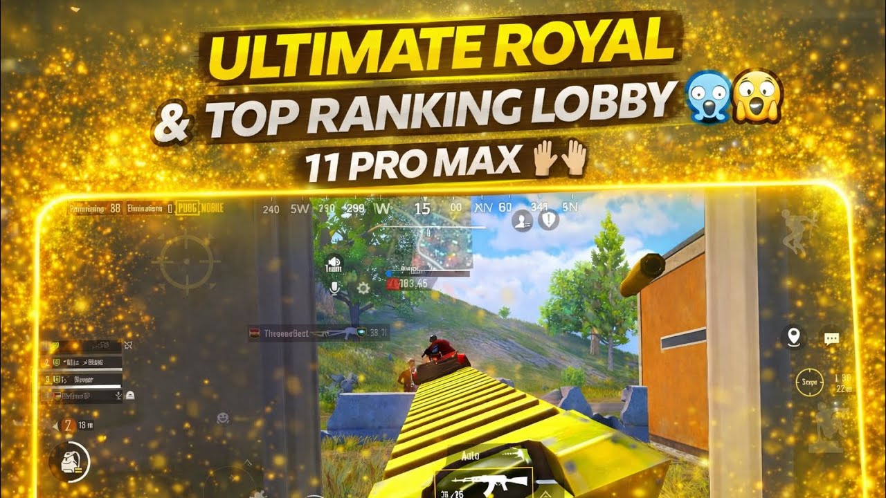 Intense Fights Of Ultimate Royal On IPhone 11 Pro Max || PUBG MOBILE 